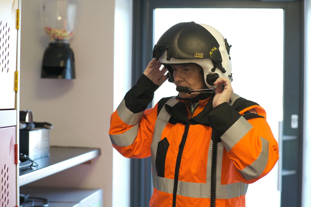 Dr Maria Smith with V12 Footwear