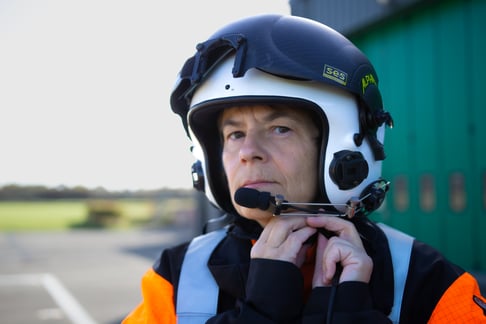 Dr Maria Smith with V12 Footwear