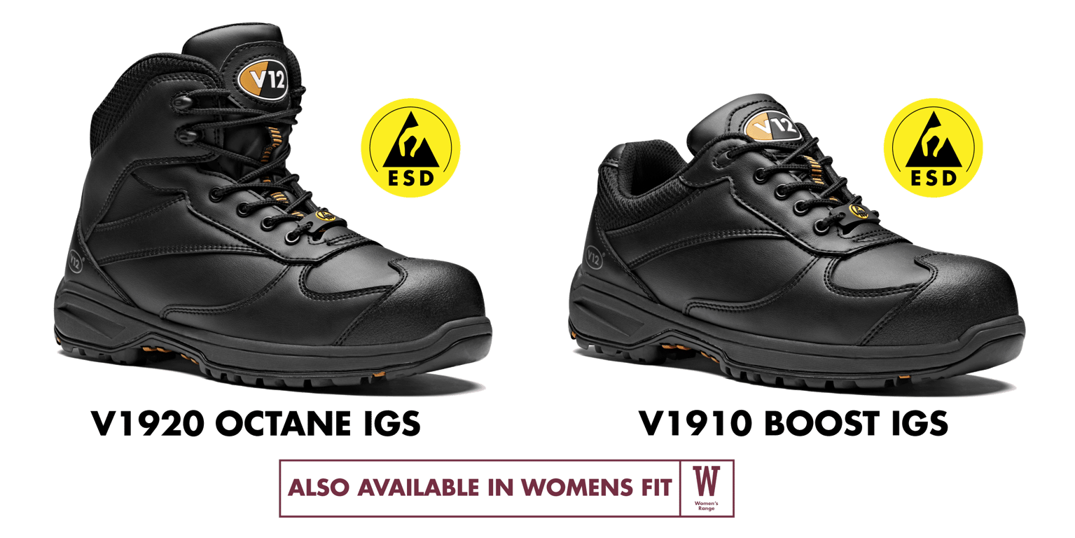 Chemical Resistant Safety Work Boots V12 Footwear