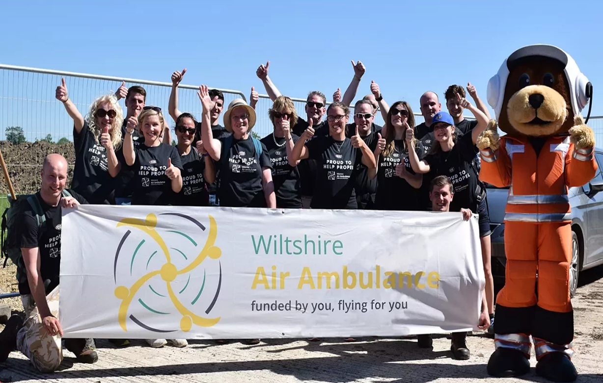 V12 Hike for Wiltshire Air Ambulance