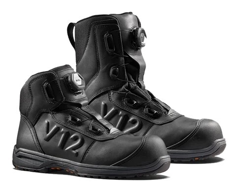 Vanguard and Valiant Safety BOA Boots from V12 Footwear