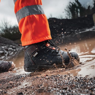 Waterproof Invincible - V12's Metatarsal Safety Boot