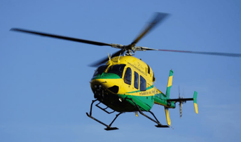 Wiltshire Air Ambulance helicopter snip