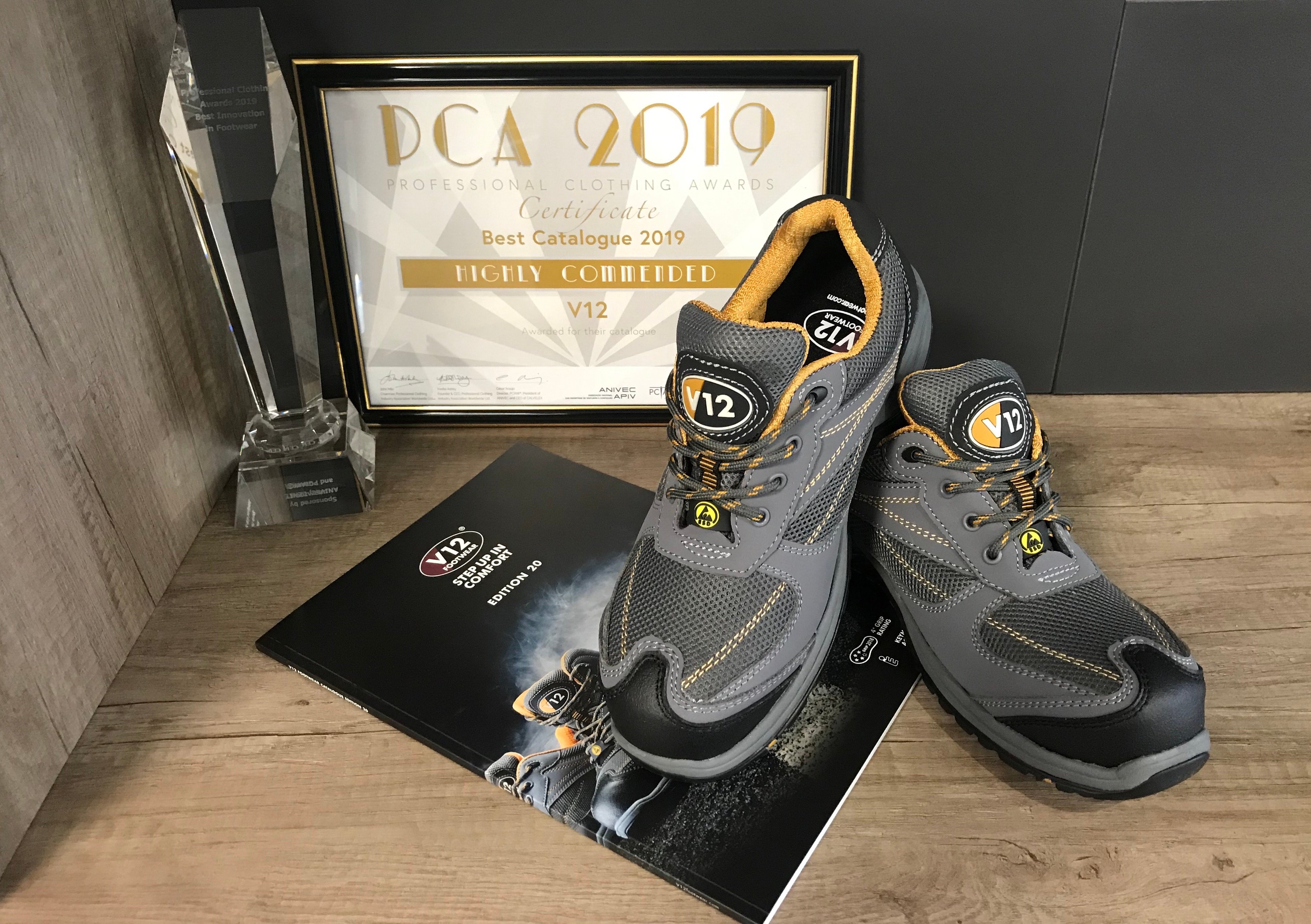 V12 Footwear - at the PCIAW Awards 2019