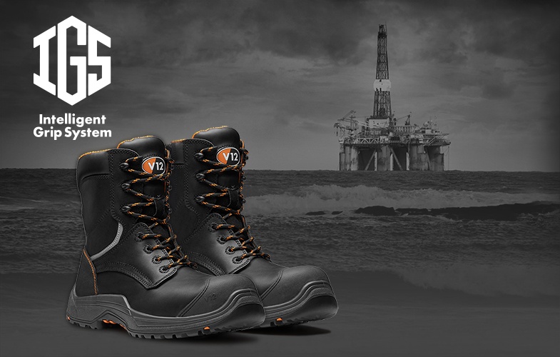 The new zip side safety boot from V12 Footwear The Avenger IGS